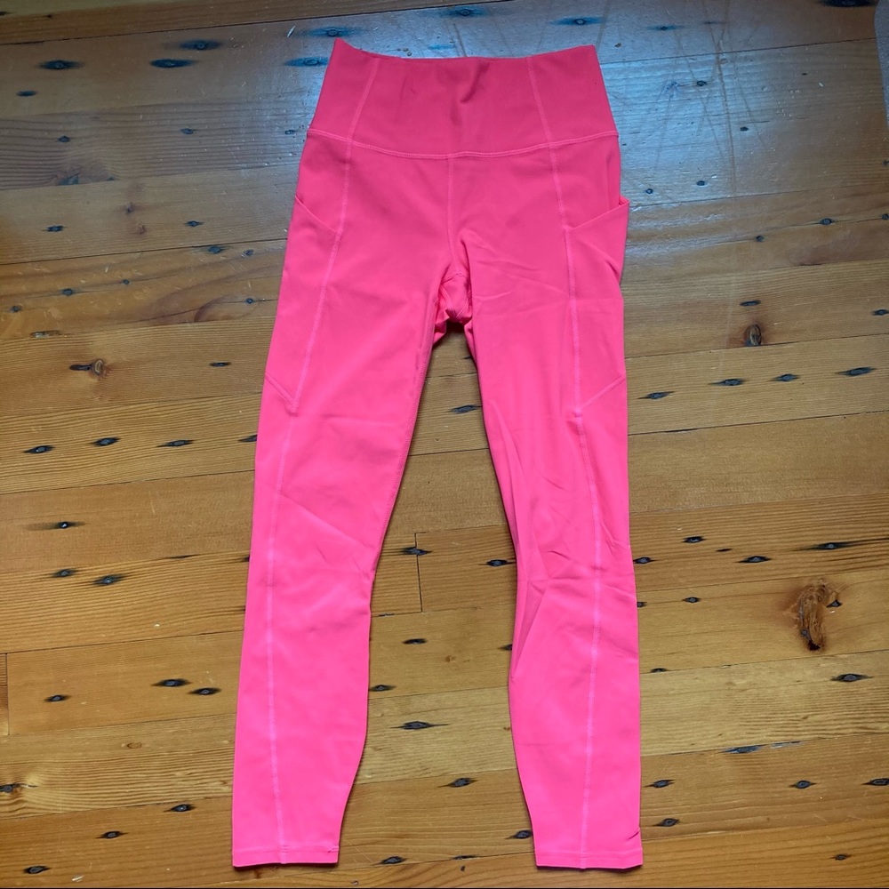 Pink leggings